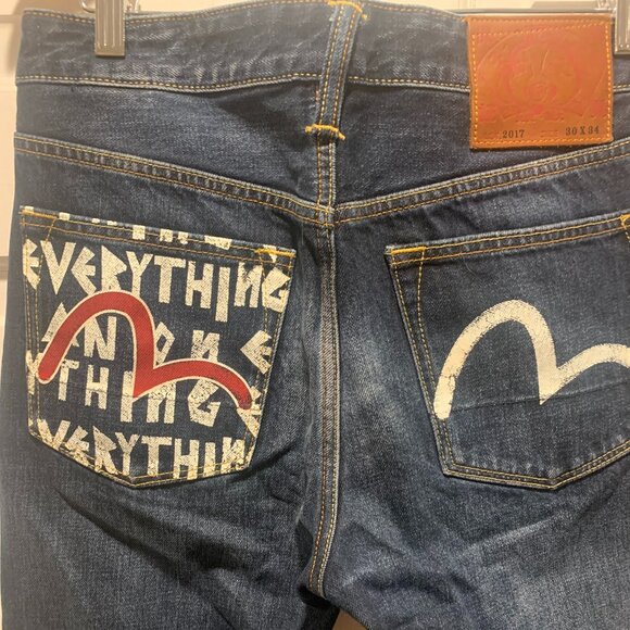 Evisu~ (Retail:  $385.) Cool Jeans - Picture 5 of 16